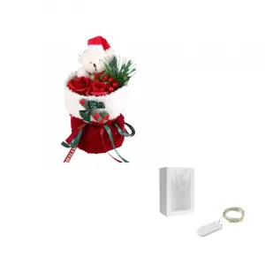 Whoops Плюшевая кукла Creative Bouquet Cute Chanel Inspired Bear высотой 22см/27см