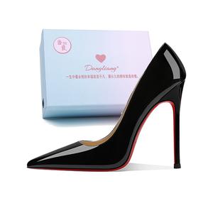 Be good Женские туфли на высоком каблуке в подарочной упаковке - бежевые с боковыми вырезами, цвет Nude Side Cut-Out