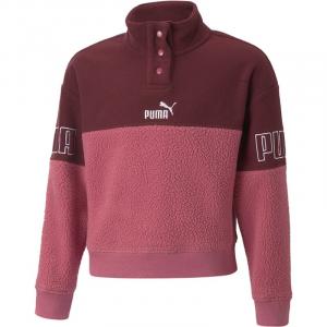 Толстовка Puma Power Winterized Half Puma, цвет dusty orchid