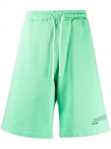 Шорты с логотипом MSGM, зеленый