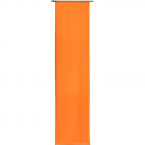 Штора-шарнир Umea, на панельной каретке, 1 шт. Wirth, оранжевый