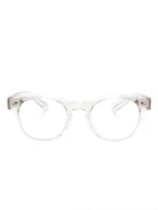 Очки Allenby в прямоугольной оправе Oliver Peoples, нейтральный