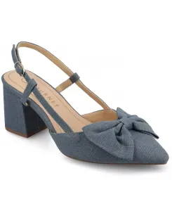 Женские туфли-лодочки Tailynn на квадратном каблуке Journee Collection, оранжевый