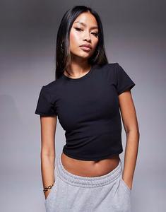 4505 Футболка Icon soft touch studio baby черного цвета