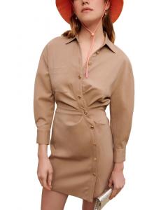 Maje Платье мини из смесовой шерсти Ribeige