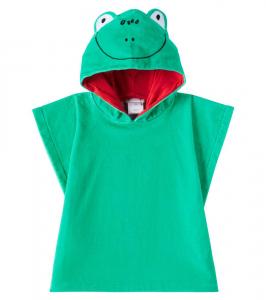 Хлопковое махровое полотенце Stella McCartney Kids, Green