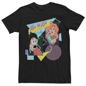 Мужская футболка Disney's A Goofy Movie Max And Roxanne Forever Licensed Character