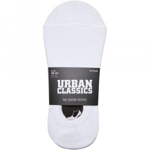 Носки Urban Classics No Show Short 10 шт, белый