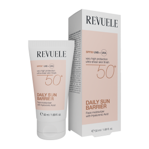 Крем для лица с spf50+, 50 мл Revuele Daily sun barrier