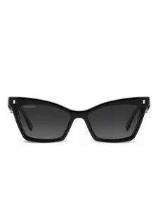 Солнцезащитные очки в оправе 'кошачий глаз' DSQUARED2 EYEWEAR, черный