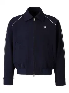 Куртка с воротником Wales Bonner, синий