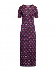 Платье миди Rabanne, фиолетовый