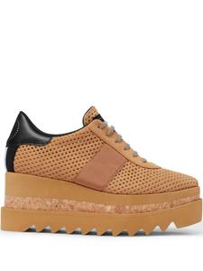 Кроссовки с вышитым логотипом Stella McCartney, коричневый