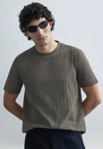 Простая футболка Emporio Armani, Grey