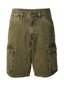 LEVI'S  Багги карго джинсовые шорты '478 Baggy Cargo Shorts' в оливковом цвете
