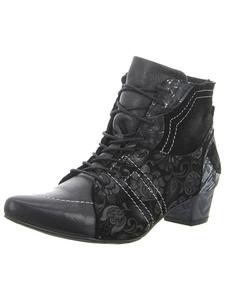 Ботильоны на шнуровке черного цвета Maciejka