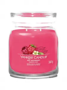 Средняя свеча "Красная малина" Yankee Candle, красный