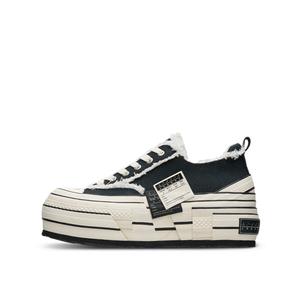 VESSEL Противоскользящие износостойкие низкие кеды для скейтбординга унисекс черно-белые XVESSEL, Панда (черно-белые)