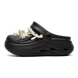 SHOUBA Клоги женские черные, цвет Black