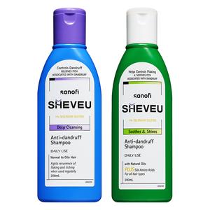 Шампунь против перхоти для контроля жирности и восстановления, снятия зуда 200мл*2 SHEVEU