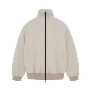 Куртка Fear of God High Neck Track Jacket 'Cement', серый