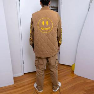 Жилет Smiley Collection унисекс коричневый Drew House, коричневый