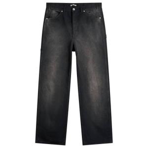 Штаны маляра Auralee, faded черный