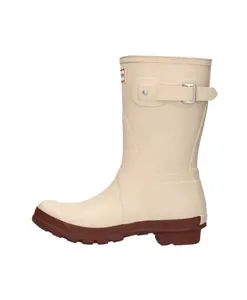 Оригинальные короткие резиновые сапоги Hunter, бежевый