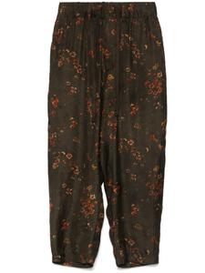 Брюки Pigiama Uma Wang, коричневый