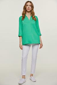 Топ it с v-образным вырезом Conquista, зеленый