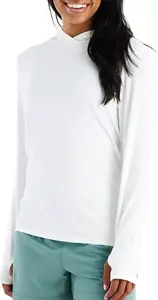 Женская худи Free Fly бамбукового оттенка II II, цвет Bright White