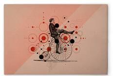 Картина на холсте A.S. Création Tour de France 2 цвет beigerosarotschwarz