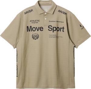 Футболка-поло MOVESPORT Descente, короткий рукав, мини-пике с солнцезащитным кремом, охлаждающая функция, влагоотводящая, эластичная, защита от УФ-излучения, мужская, унисекс для взрослых