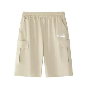 FILA KIDS Шорты YUANTIANZHI,LIANMINGKUAN детские Light Mango Khaki
