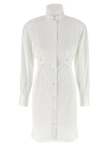 Смокинг-платье-рубашка MCQUEEN, белый