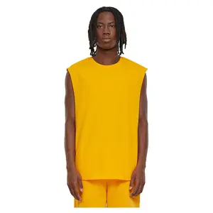 Футболка без рукавов Urban Classics Open Edge, желтый