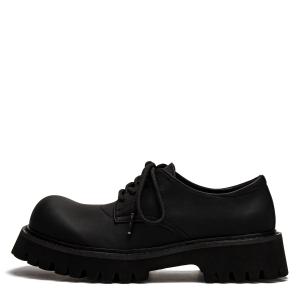 1997K Туфли дерби больших размеров, повседневные, унисекс, черные