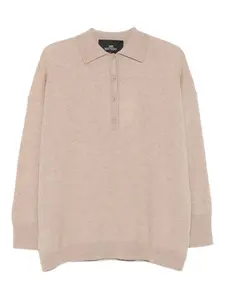 Свитер Gigi с воротником поло Mr. Mittens, нейтральный