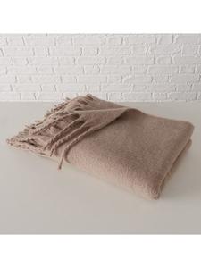 Boltze Плед «Scondi» бежевого цвета - (Д)170 x (Ш)130 см