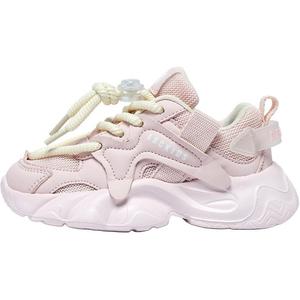 Нескользящие износостойкие низкие детские кроссовки для повседневной жизни ABC KIDS, розовый