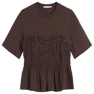 Футболка Вильде Cecilie Bahnsen, коричневый