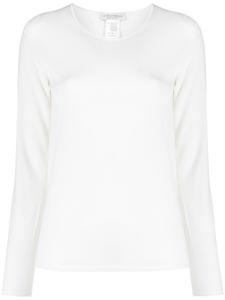 Шерстяной свитер с круглым вырезом Le Tricot Perugia, белый