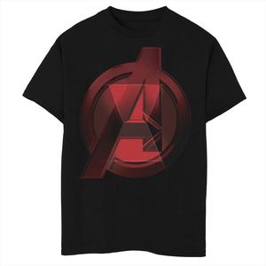 Футболка с логотипом Marvel Black Widow Avengers для мальчиков 8–20 лет Marvel