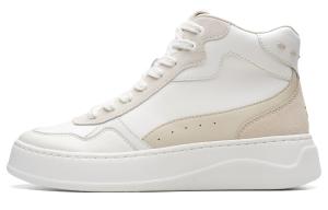 Clarks Кроссовки для скейтбординга Lightweight Series с высоким берцем, женские, белые