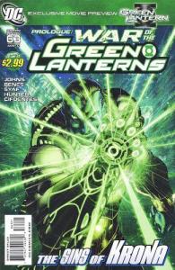 Green lantern #63 Variant Cover Comic Book (DC)