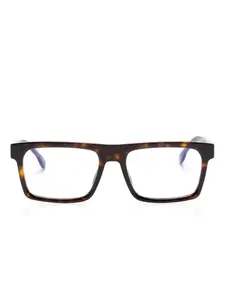 Очки в квадратной оправе Carrera, коричневый