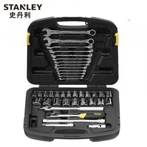 Stanley 91-935-1-22 Полный набор из 40 предметов, торцевые ключи с храповым механизмом, инструменты для ремонта автомобилей