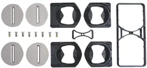 Наклонные платформы для сплитборда комплект из 4 Spark R&D, Black