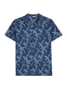 Рубашка на пуговицах классического кроя s.Oliver, цвет Navy/Smoke blue