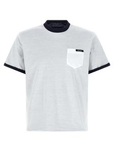 Двусторонняя футболка Prada, мультиколор